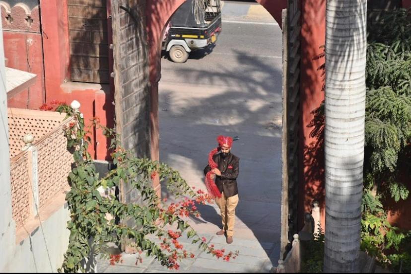Kishan Palace-A Heritage Hotel ビーカーネール エクステリア 写真